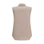 Brunello Cucinelli Beige Cotton Shirt