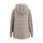 Brunello Cucinelli Gray Polyester Full-Length Jacket
