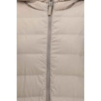 Brunello Cucinelli Gray Polyester Full-Length Jacket