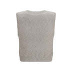 Brunello Cucinelli Beige Cotton Sweatshirt
