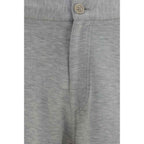 Brunello Cucinelli Gray Cotton Bermuda Shorts