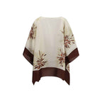 Brunello Cucinelli Multicolor Silk Blouse