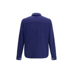 Brunello Cucinelli Blue Cashmere Full-Length Jacket