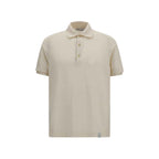 Premiata Beige Cotton Polo Shirt
