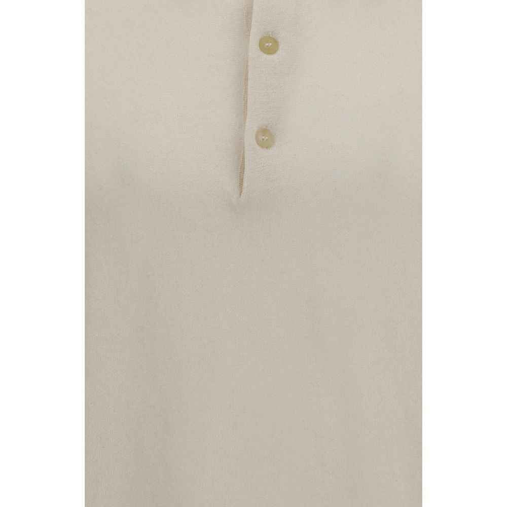 Premiata Beige Cotton Polo Shirt