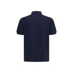 Premiata Blue Cotton Polo Shirt