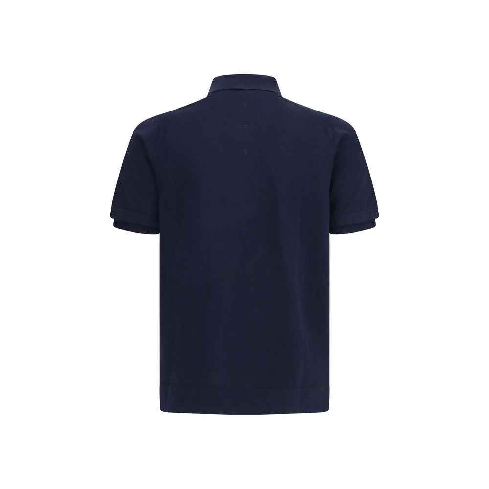 Premiata Blue Cotton Polo Shirt
