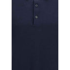 Premiata Blue Cotton Polo Shirt