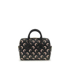 Marine Serre Black Polyethylene Handbag