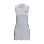 Marine Serre White Polyamide Casual Dress