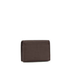 Ganni Brown Recycled Polyester Wallet
