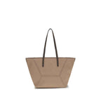 Brunello Cucinelli Beige Cotton Shoulder Bag