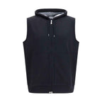 Brunello Cucinelli Black Cotton Sweatshirt