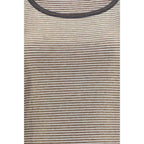 Brunello Cucinelli Beige Linen Tank Tops