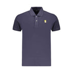 Marina Militare Blue Cotton Men's Polo Shirt