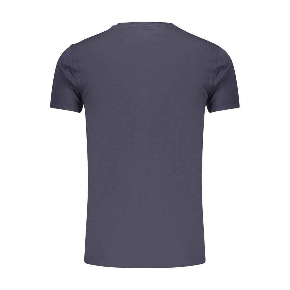 Marina Militare Blue Cotton Men's T-Shirt