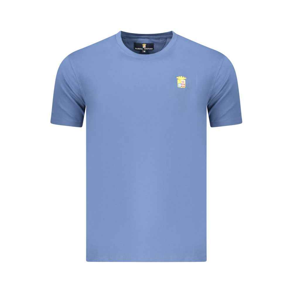 Marina Militare Blue Cotton Men's T-Shirt