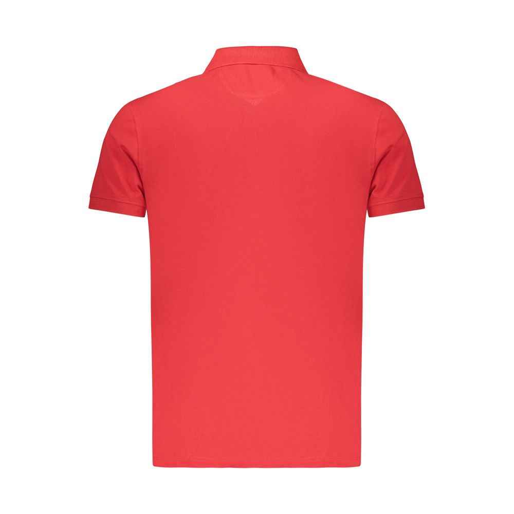 Marina Militare Rosso Cotton Men's Polo