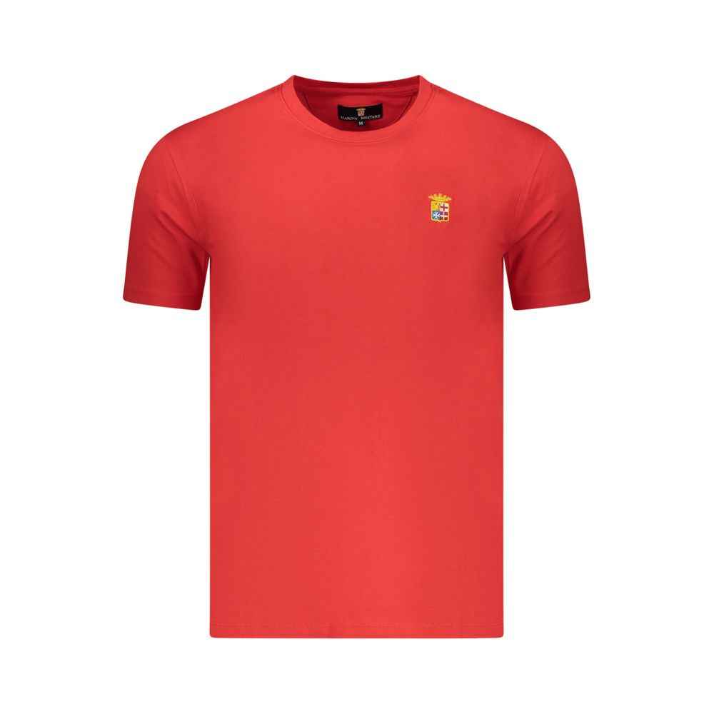 Marina Militare Rosso Cotton Men's T-Shirt