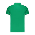 Marina Militare Green Cotton Men's Polo Shirt