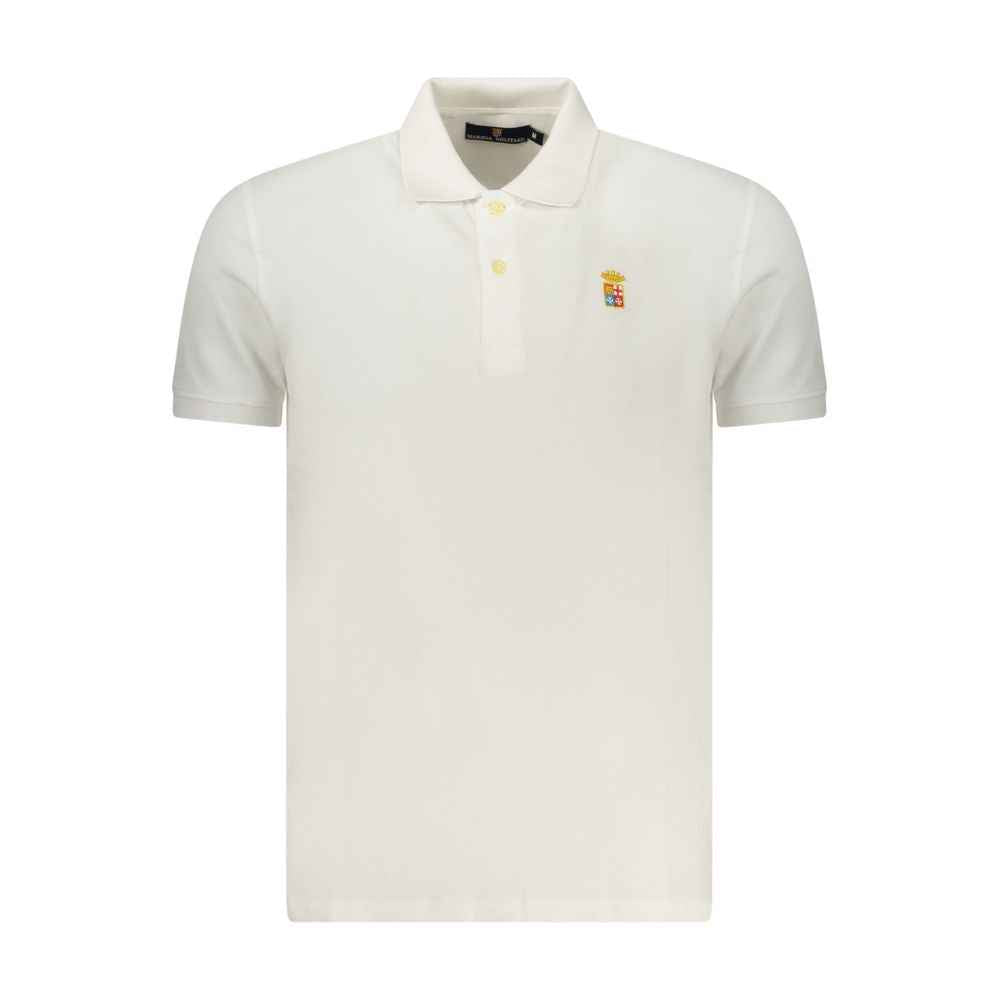 Marina Militare Bianco Cotton Men's Polo