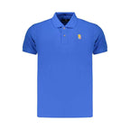 Marina Militare Blue Cotton Men Polo