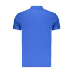Marina Militare Blue Cotton Men Polo