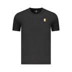 Marina Militare Black Cotton Men's T-Shirt