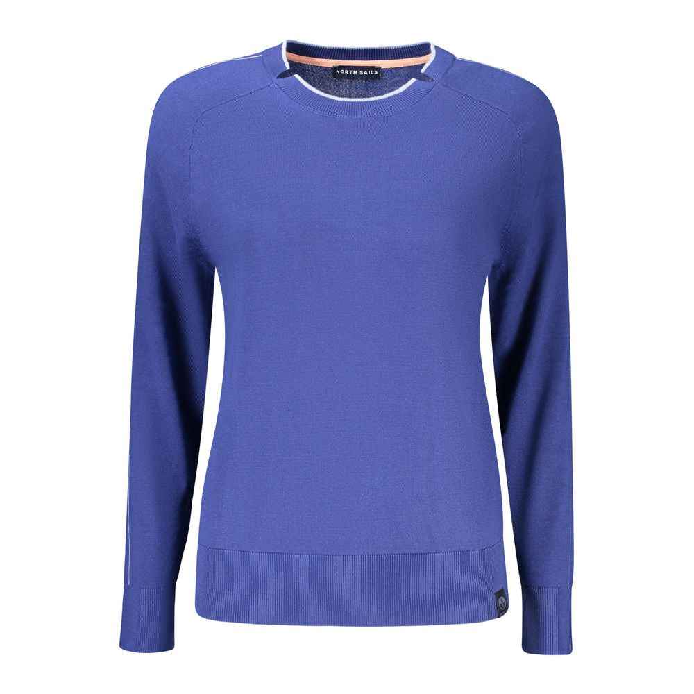 North Sails Blue Viscose Women's Sweater