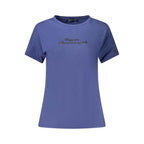 North Sails Blue Cotton Women T-Shirt