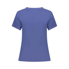 North Sails Blue Cotton Women T-Shirt