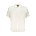 North Sails White Linen Men's Shirt