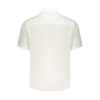 North Sails White Linen Men's Shirt