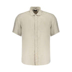 North Sails Beige Linen Men's Shirt