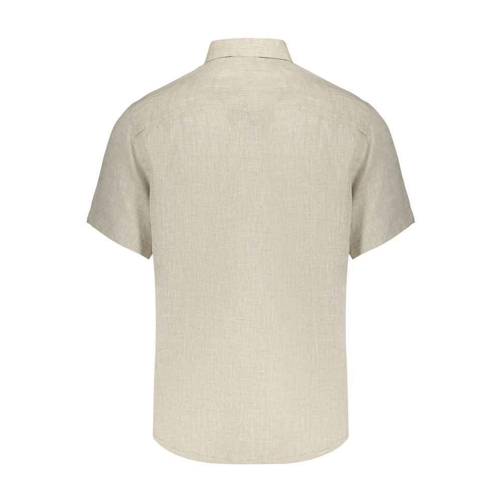 North Sails Beige Linen Men's Shirt