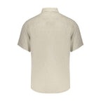 North Sails Beige Linen Men's Shirt