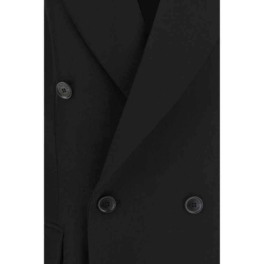Balenciaga Black Wool Oves Aries Blazer