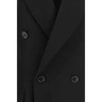 Balenciaga Black Wool Oves Aries Blazer