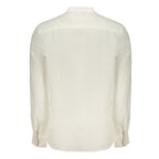 North Sails White Linen Men's Shirt