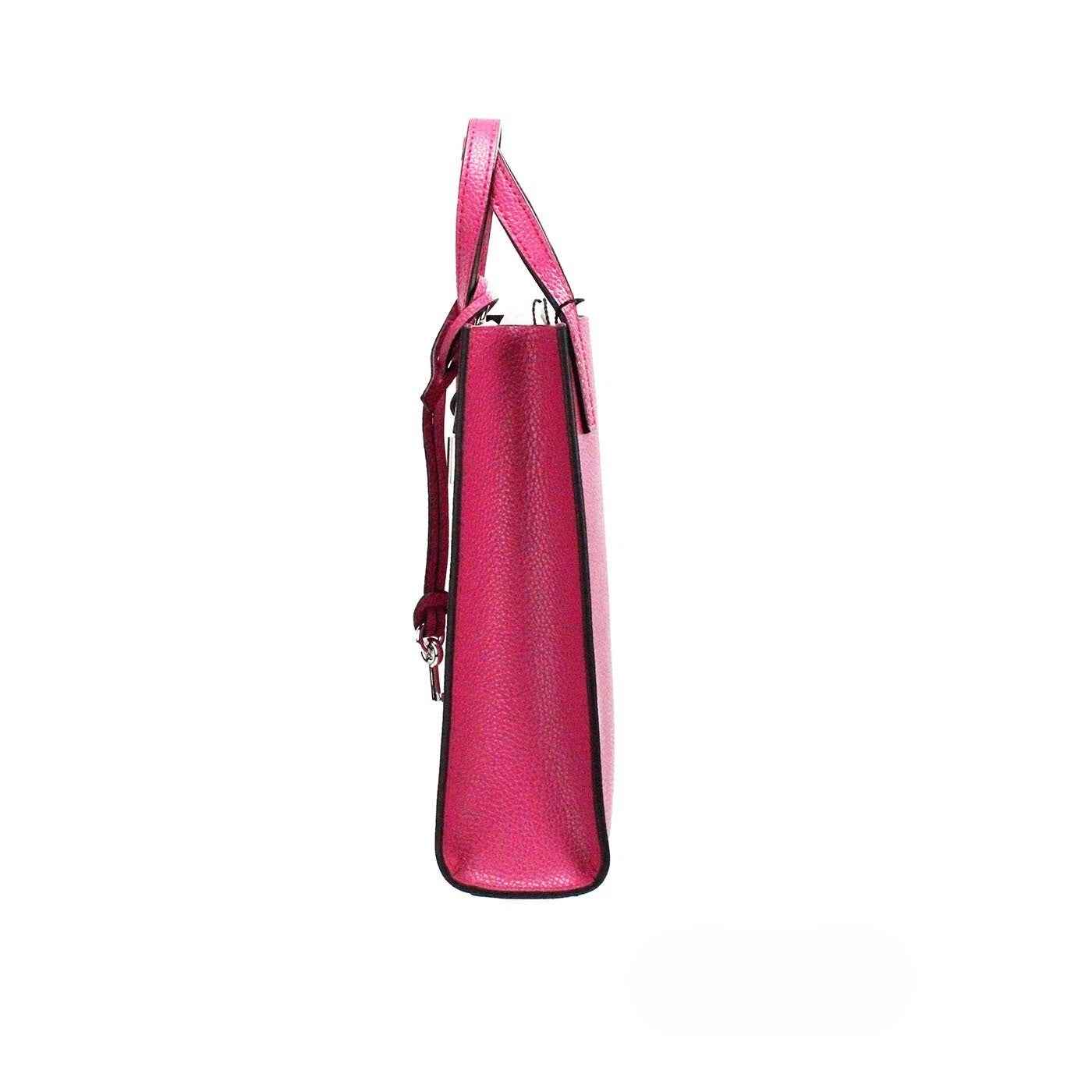 Marc Jacobs Mini Grind Cactus Flower Pebbled Leather Crossbody Tote Bag