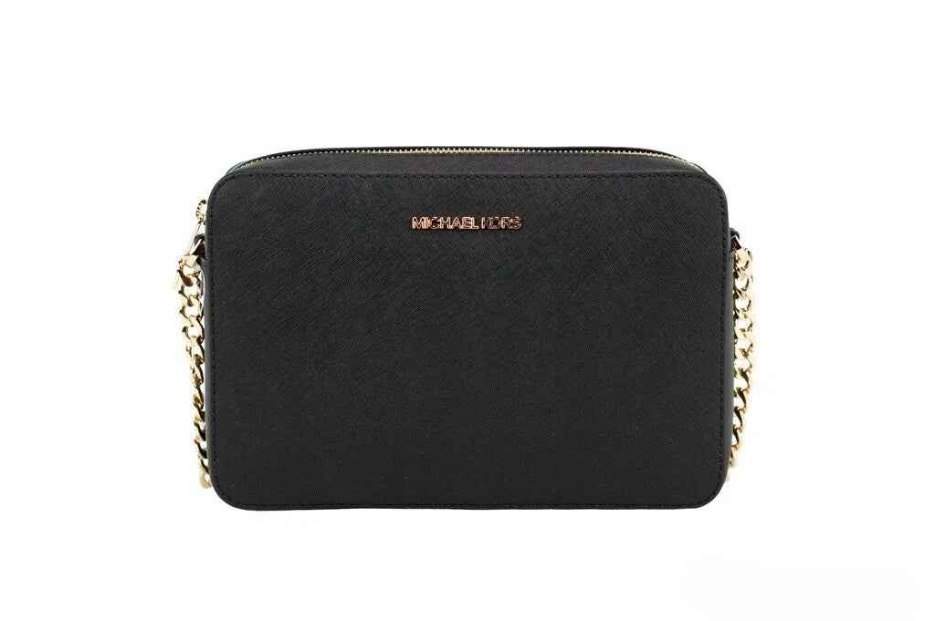 Michael Kors Women'S Top Zip Closure Saffiano Leather Crossbody Bag