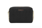 Michael Kors Women'S Top Zip Closure Saffiano Leather Crossbody Bag