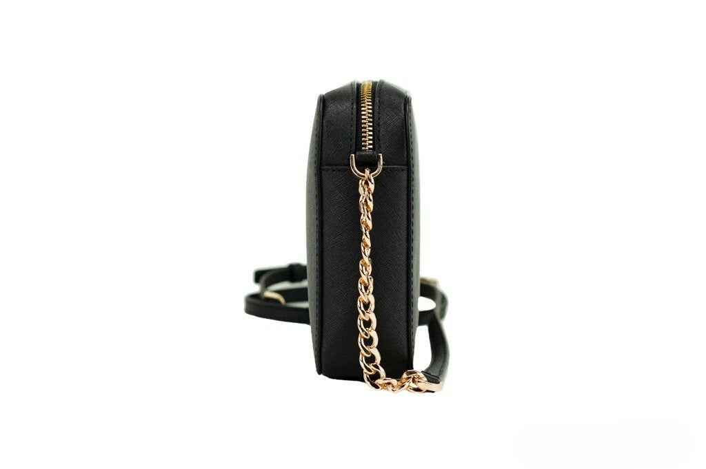 Michael Kors Women'S Top Zip Closure Saffiano Leather Crossbody Bag