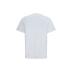 Ganni White Cotton T-Shirt