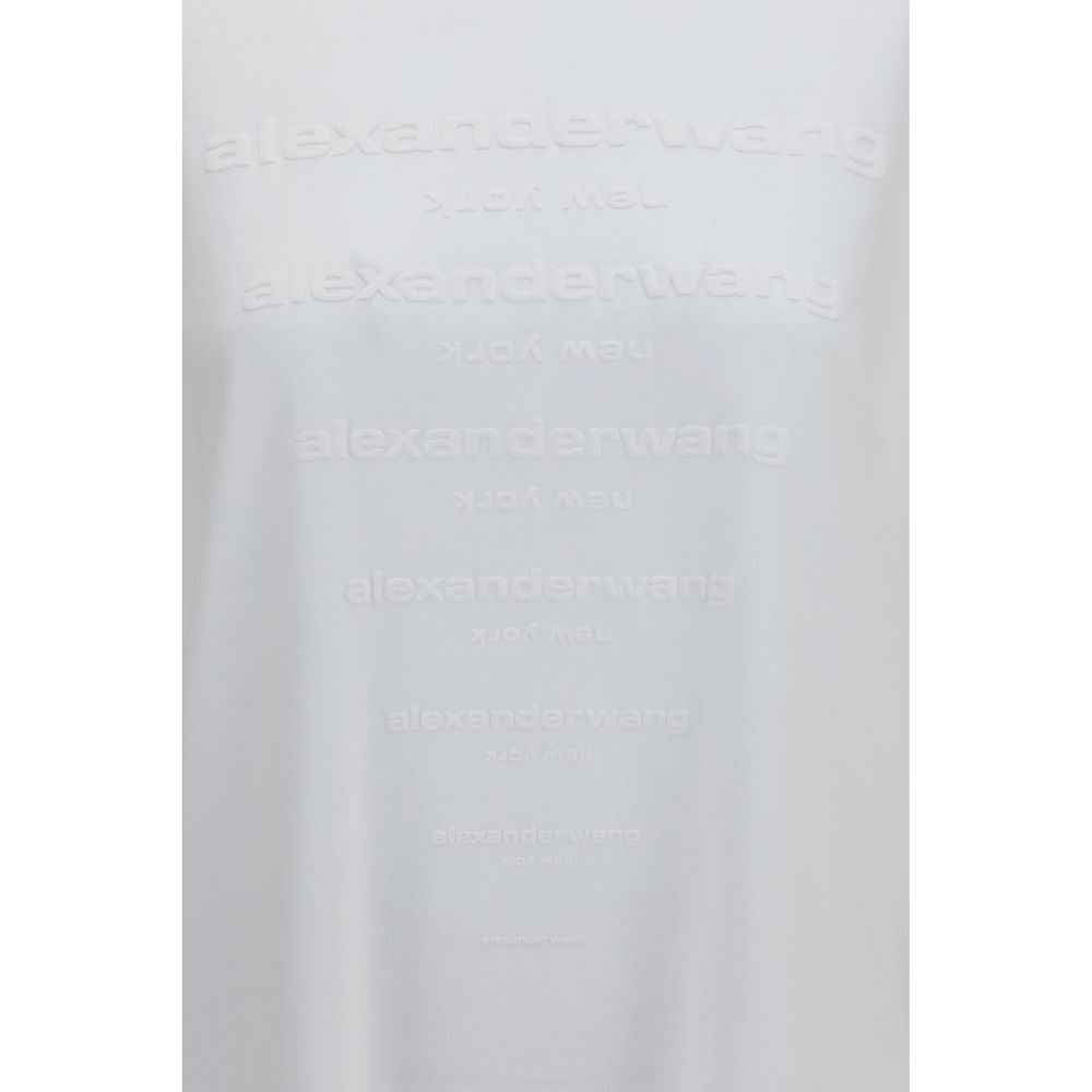 Alexander Wang White Cotton T-Shirt