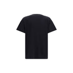 Ganni Black Cotton T-Shirt