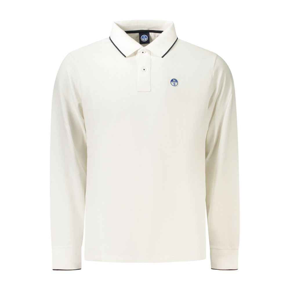 North Sails White Cotton Men's Polo