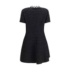 Valentino Black Cotton Casual Dress