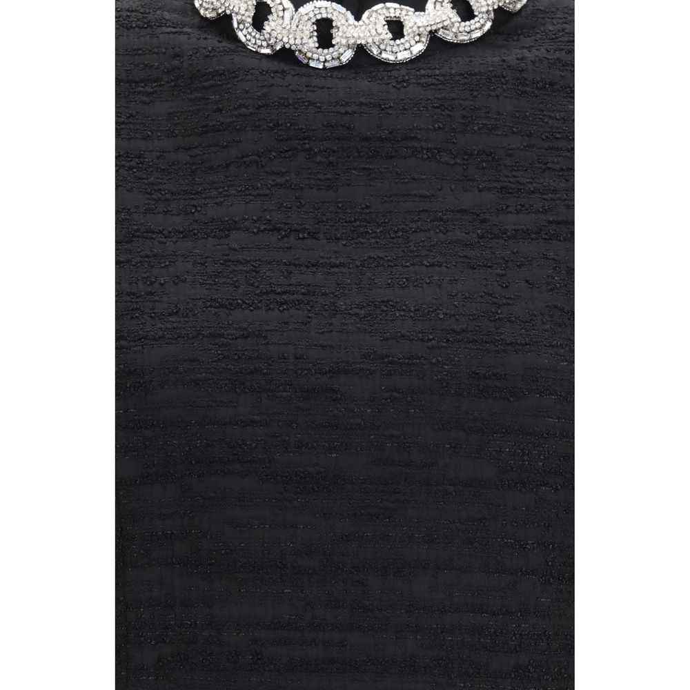 Valentino Black Cotton Casual Dress