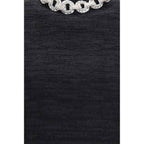 Valentino Black Cotton Casual Dress
